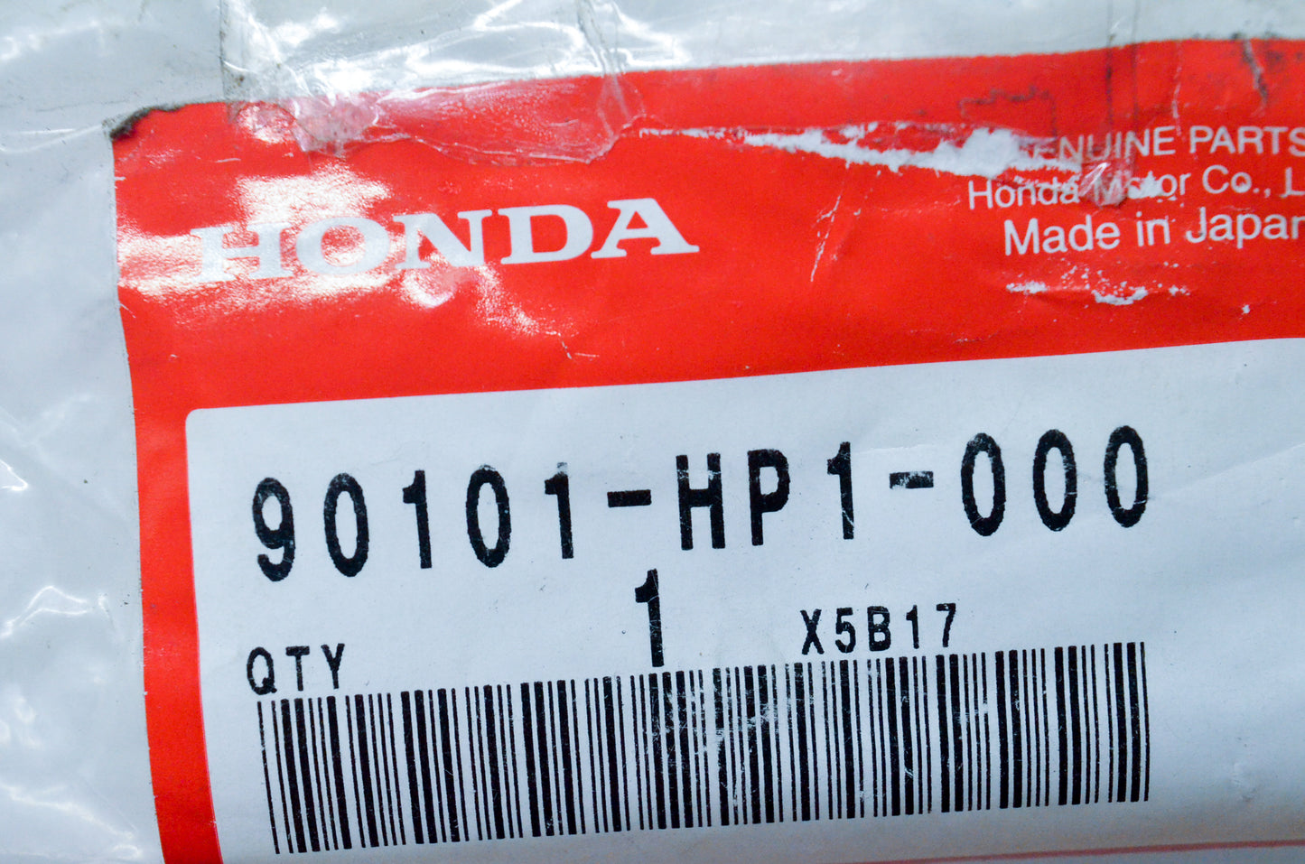 OEM Echo 90101-HP1-000 10x162 Flange Bolt NOS