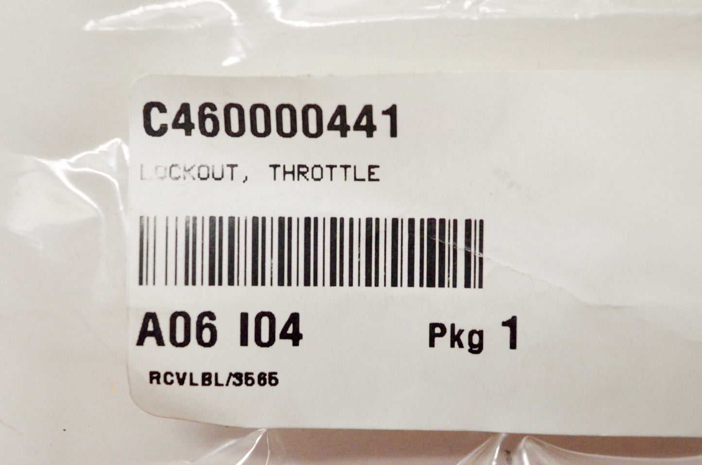 OEM Echo C460000441 Throttle Lockout NOS