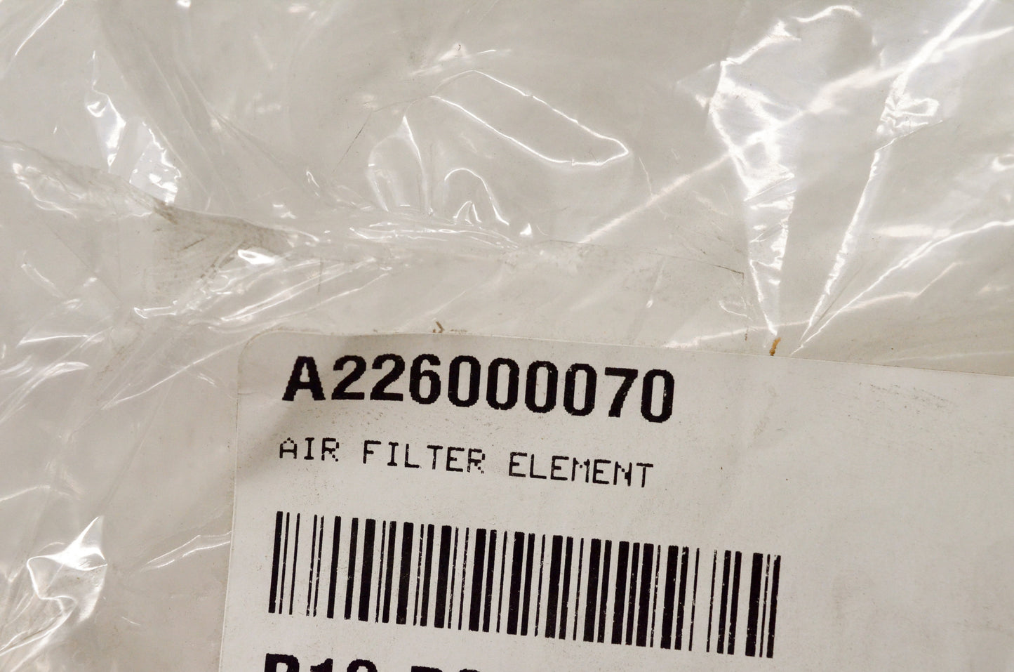 OEM Echo A226000070 Air Filter Element NOS