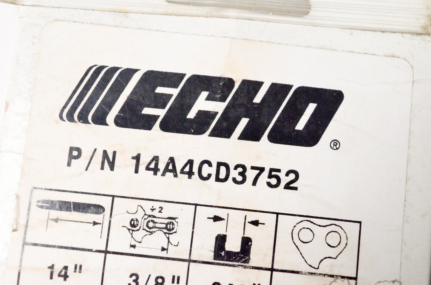 OEM Echo 14A4CD3752 14" Micro-Lite Chainsaw Bar NOS