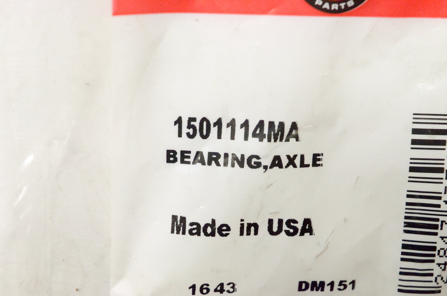 OEM Briggs & Stratton 1501114MA Axle Bearing NOS
