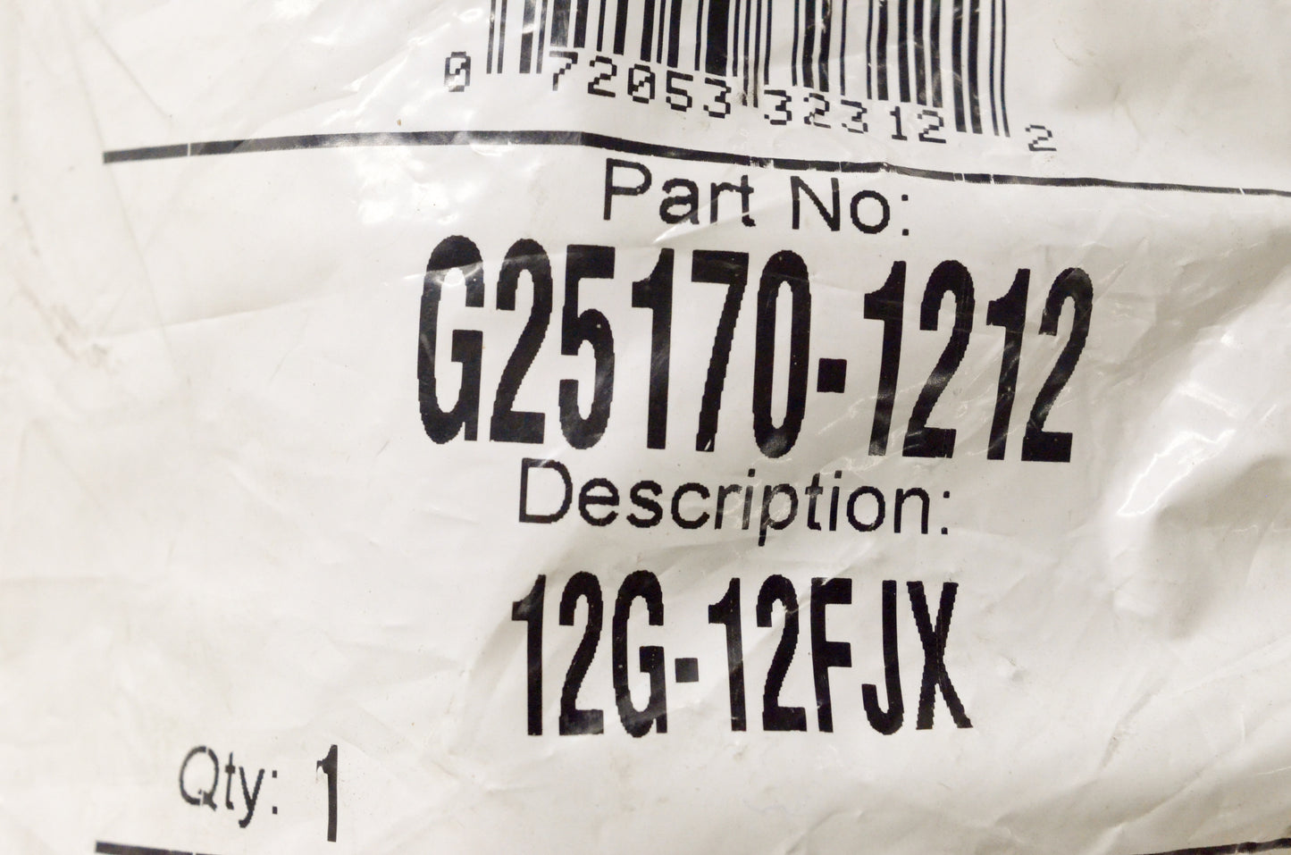Gates G25170-1212 Hydraulic Hose Fitting NOS