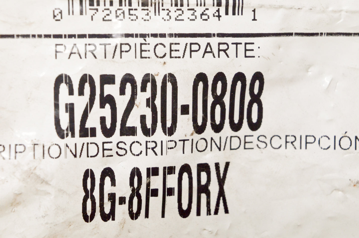 Gates G25230-0808 Hose End Fitting Coupling NOS