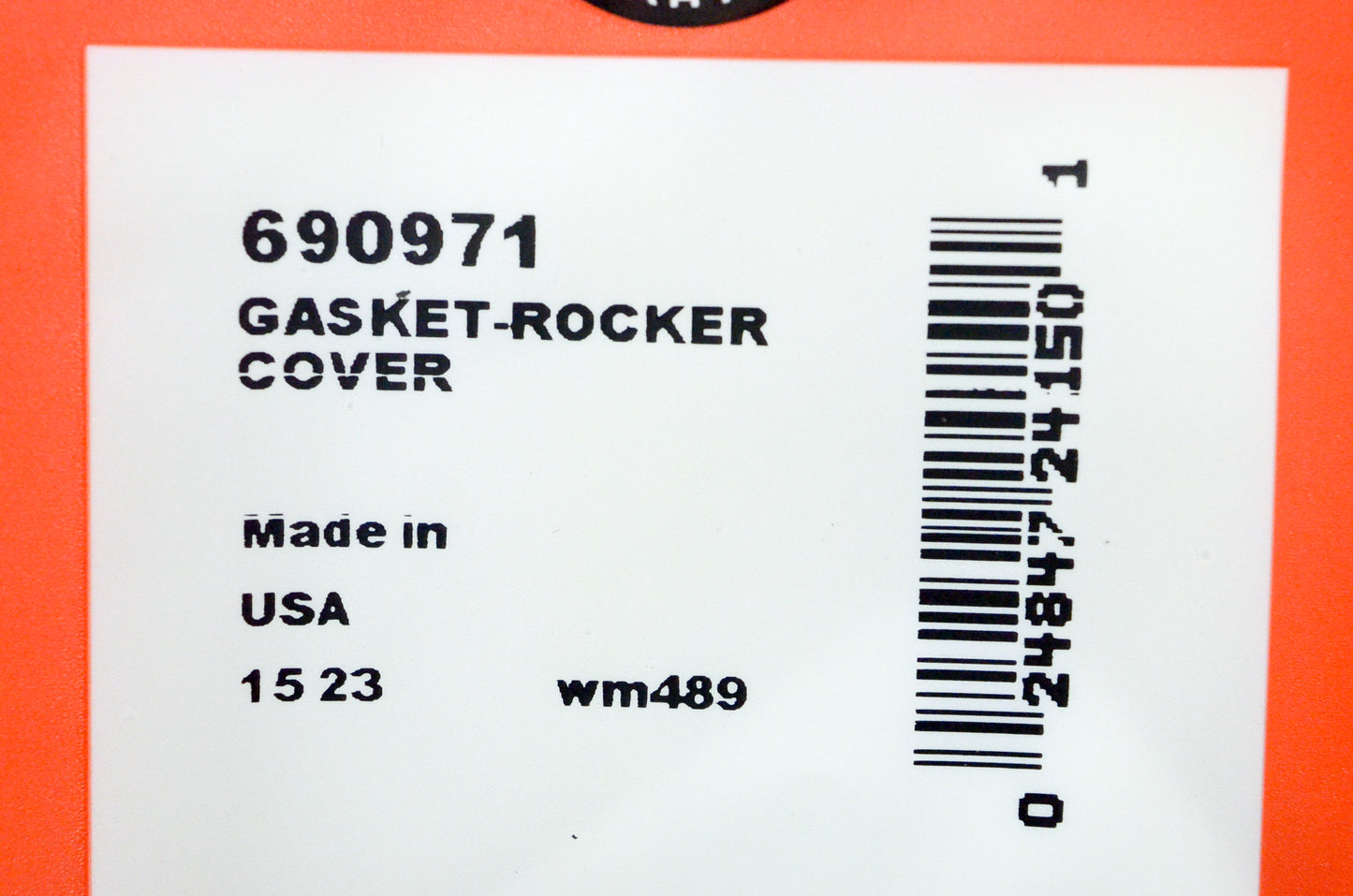 OEM Briggs & Stratton 690971 Rocker Cover Gasket NOS
