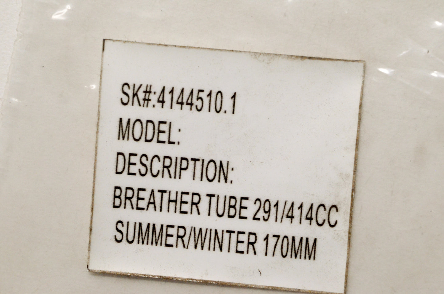 LCT 41445101 Breather Tube NOS