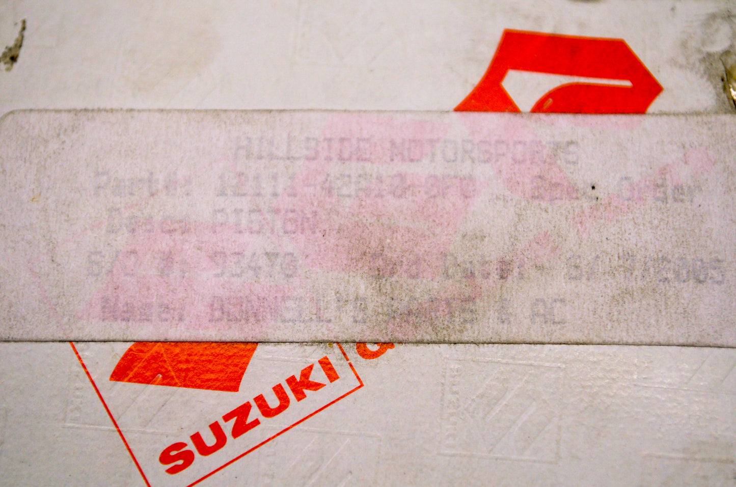 OEM Suzuki 12111-42A10-0F0 Piston NOS