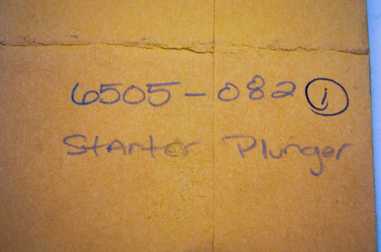 OEM Arctic Cat 6505-082 Starter Plunger NOS