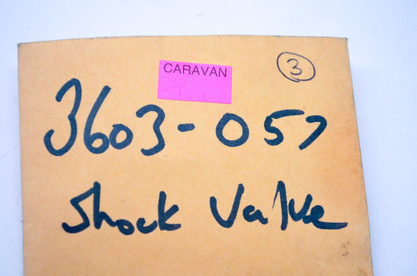 OEM Arctic Cat 3603-057 Shock Valve 31mm x .25mm NOS