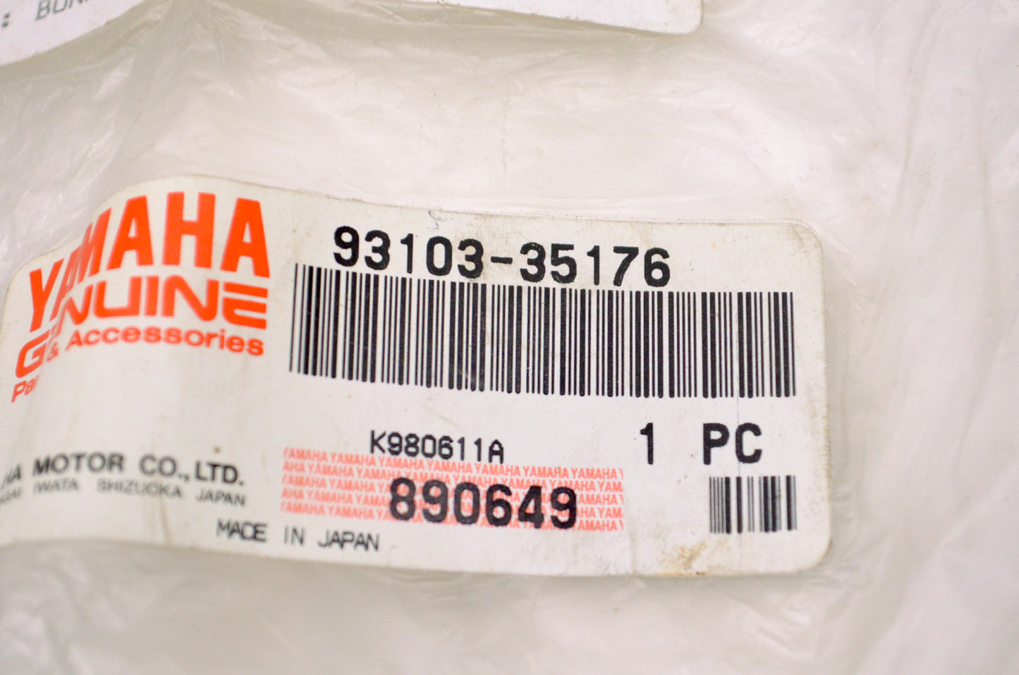 OEM Yamaha 93103-35176-00 Oil Seal NOS
