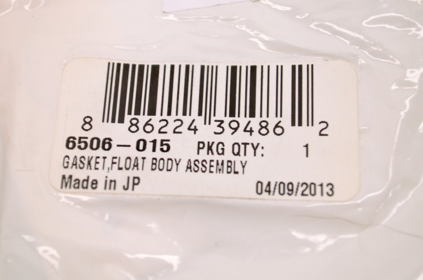 OEM Arctic Cat 6506-015 Float Body Gasket NOS