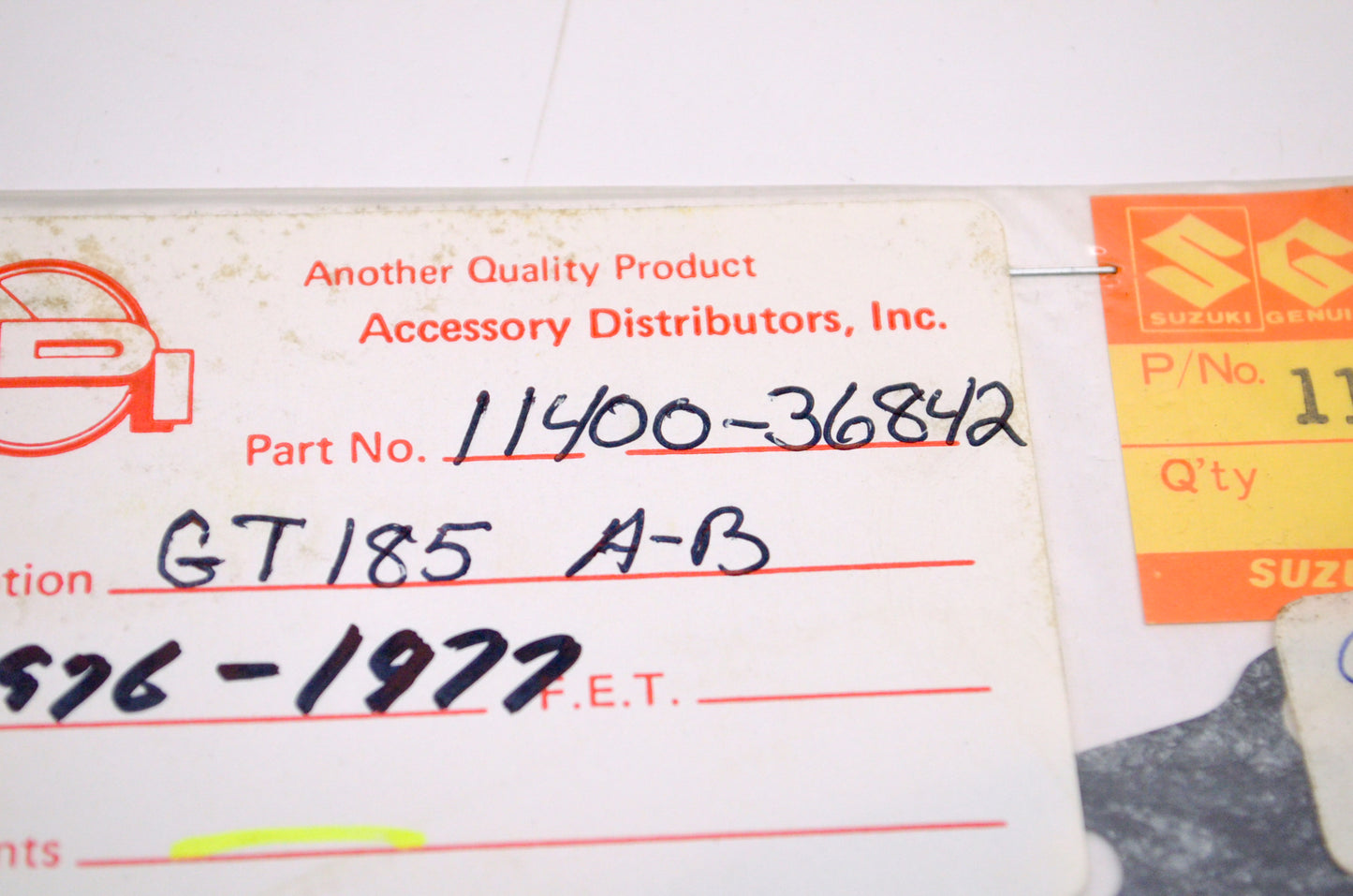 OEM Suzuki 11400-36841 Gasket Kit NOS