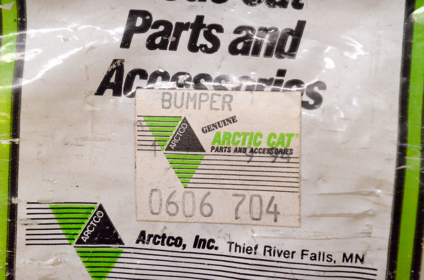 OEM Arctic Cat 0606-704 Pod Bumper NOS