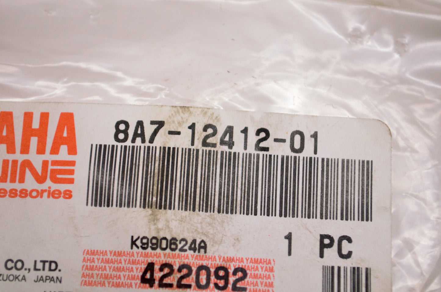 OEM Yamaha 8A7-12412-01-00 Thermostat Seal NOS