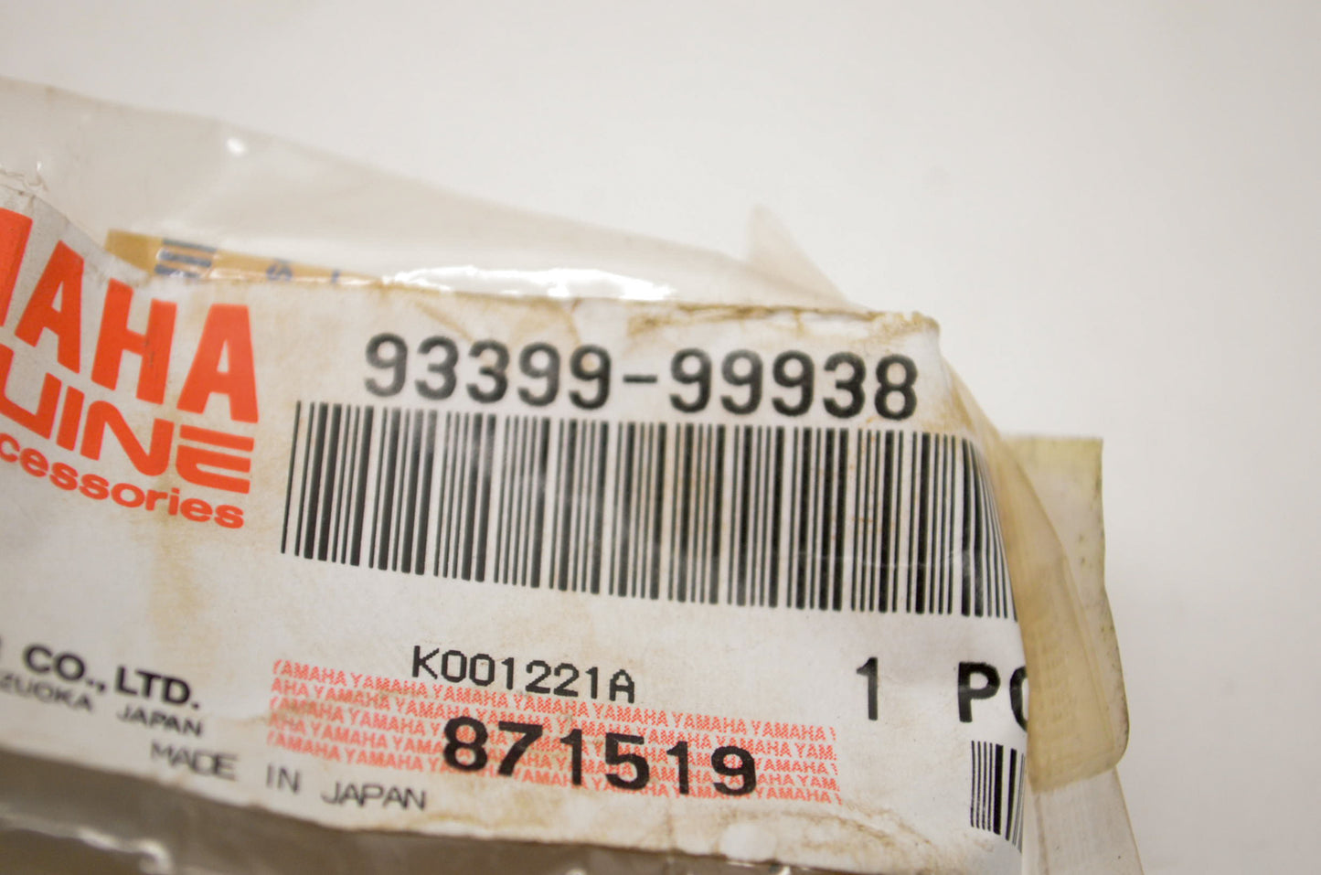 OEM Yamaha 93399-99938-00 Bearing NOS