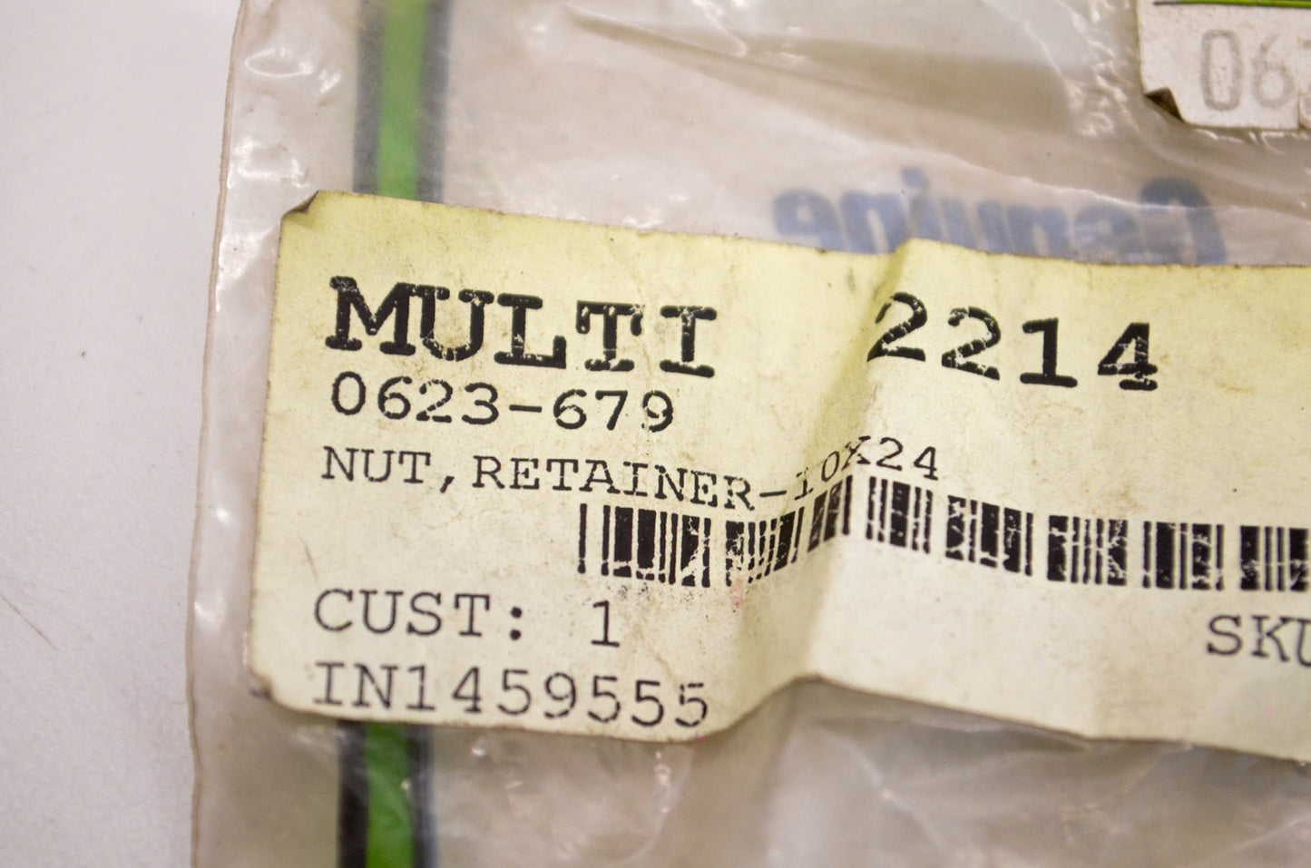 OEM Arctic Cat 0623-679 Nut Retainer 10x24 Qty 2 NOS
