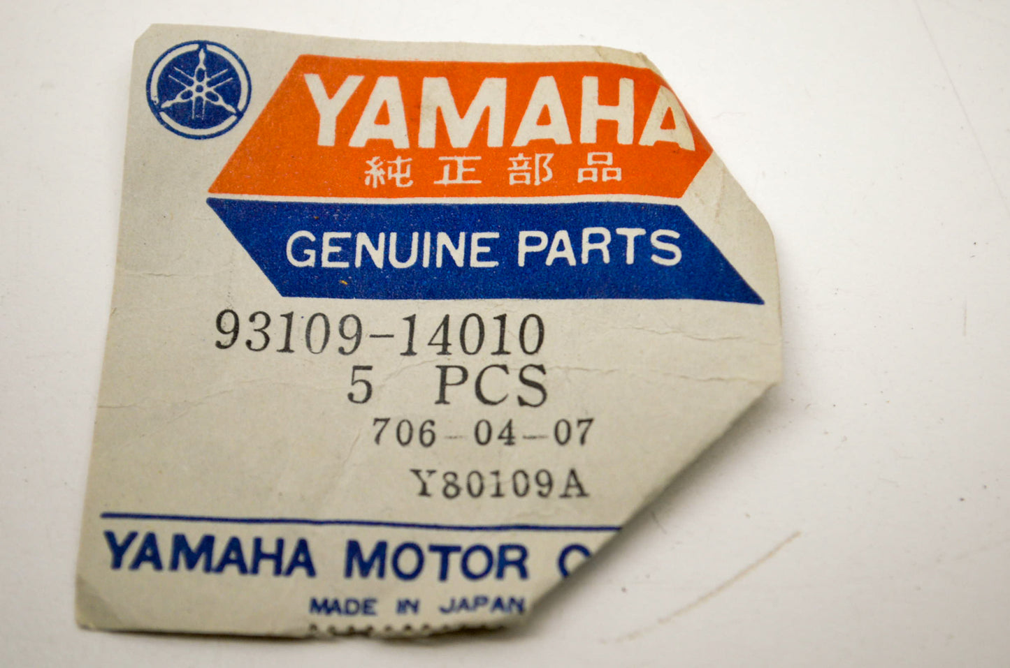 OEM Yamaha 93109-14010-00 Oil Seal NOS