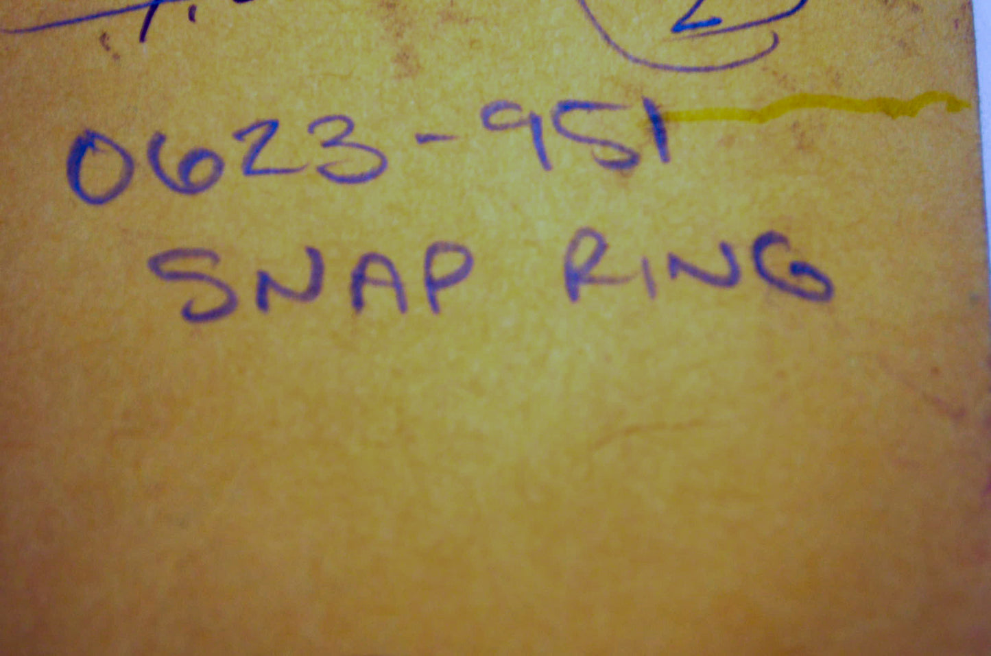OEM Arctic Cat 0623-951 Snap Ring 1" NOS