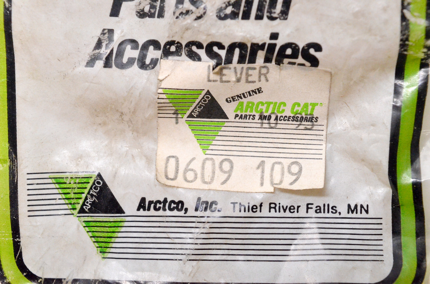 OEM Arctic Cat 0609-109 Throttle Lever 34mm NOS