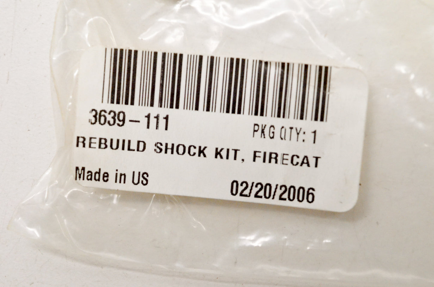 OEM Arctic Cat 3639-111 Shock Rebuild Kit NOS