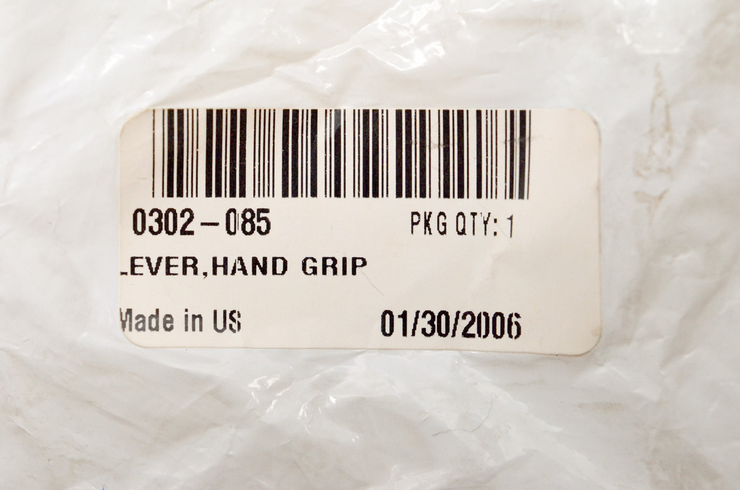 OEM Arctic Cat 0302-085 Hand Grip Lever NOS