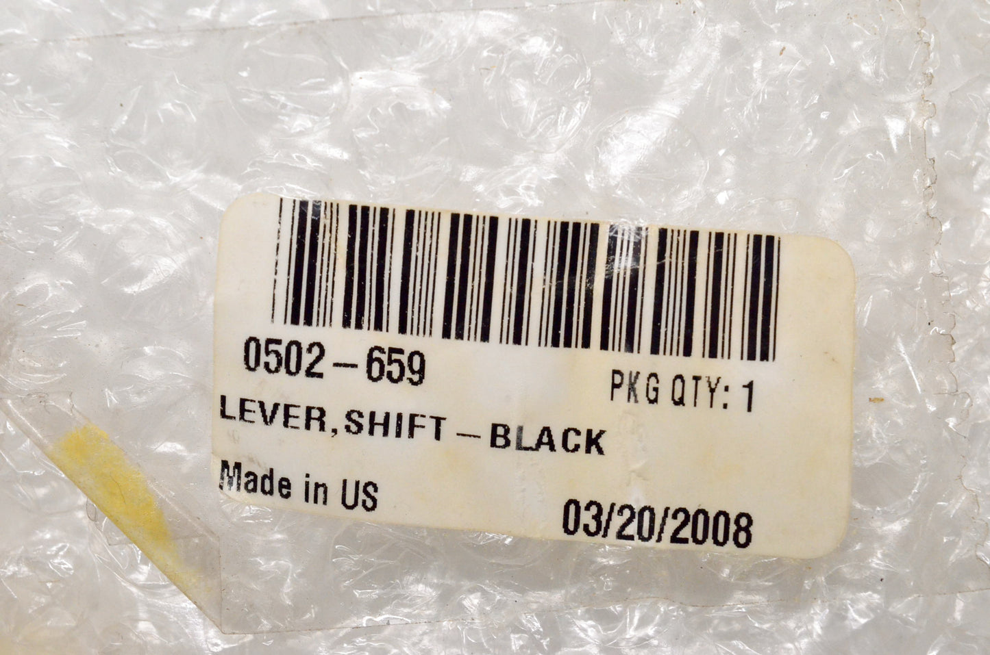 OEM Arctic Cat 0502-659 Black Shift Lever NOS