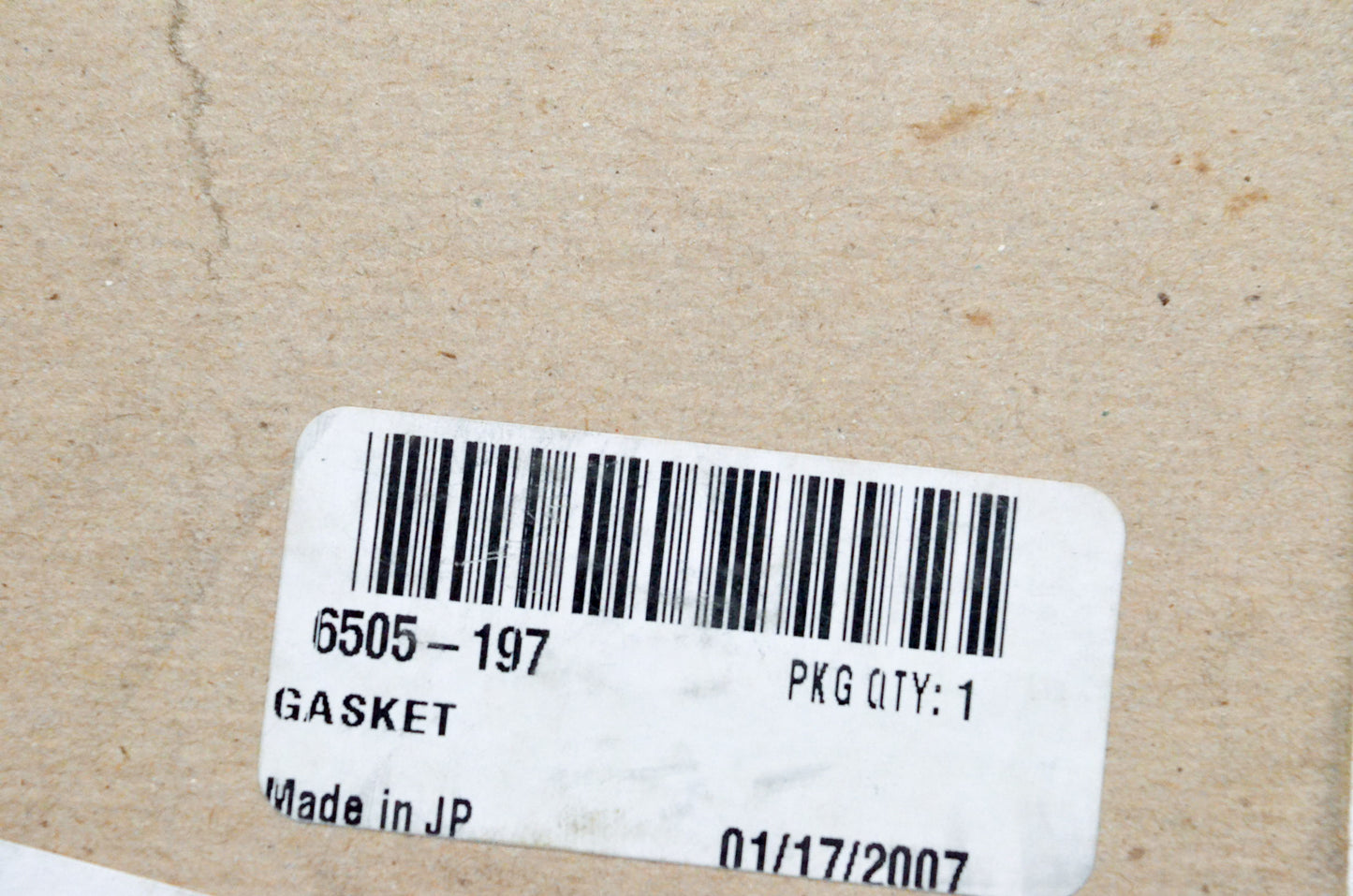 OEM Arctic Cat 6505-197 Carburetor Gasket NOS
