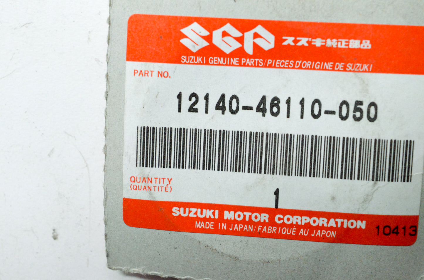 OEM Suzuki 12140-46110-050 0.50 Piston Ring Kit NOS