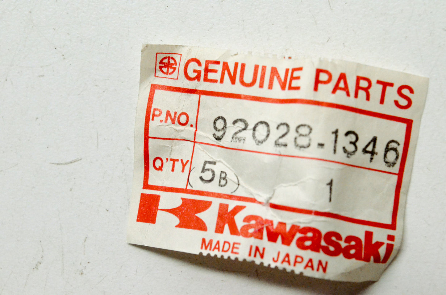 OEM Kawasaki 92028-1346 Crankshaft Bearing NOS