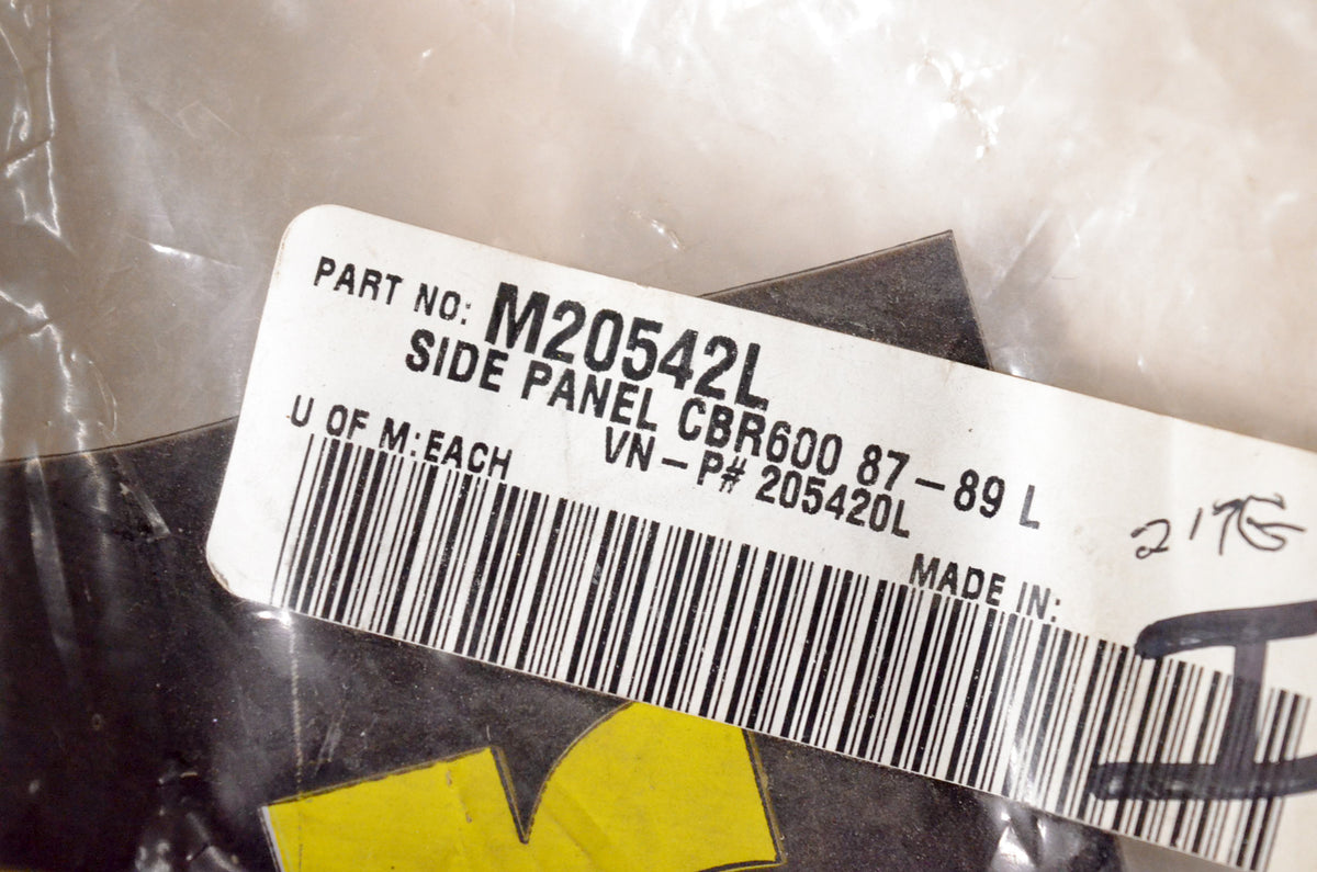 Maier M20542L Left Side Panel / Tail Section NOS