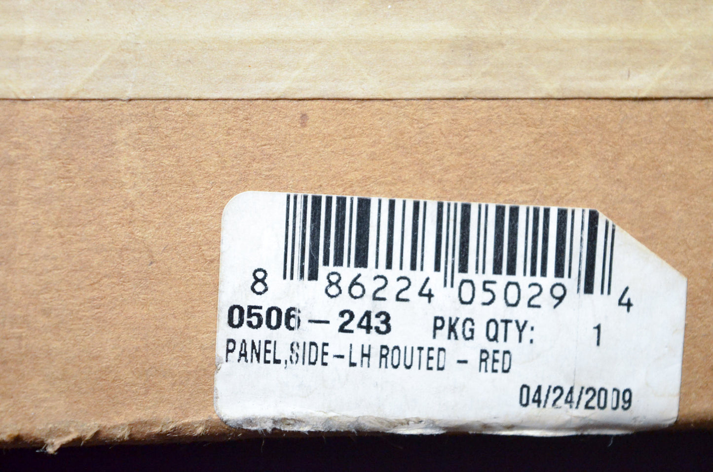 Arctic Cat 0506-243 Routed Red LH Side Panel NOS