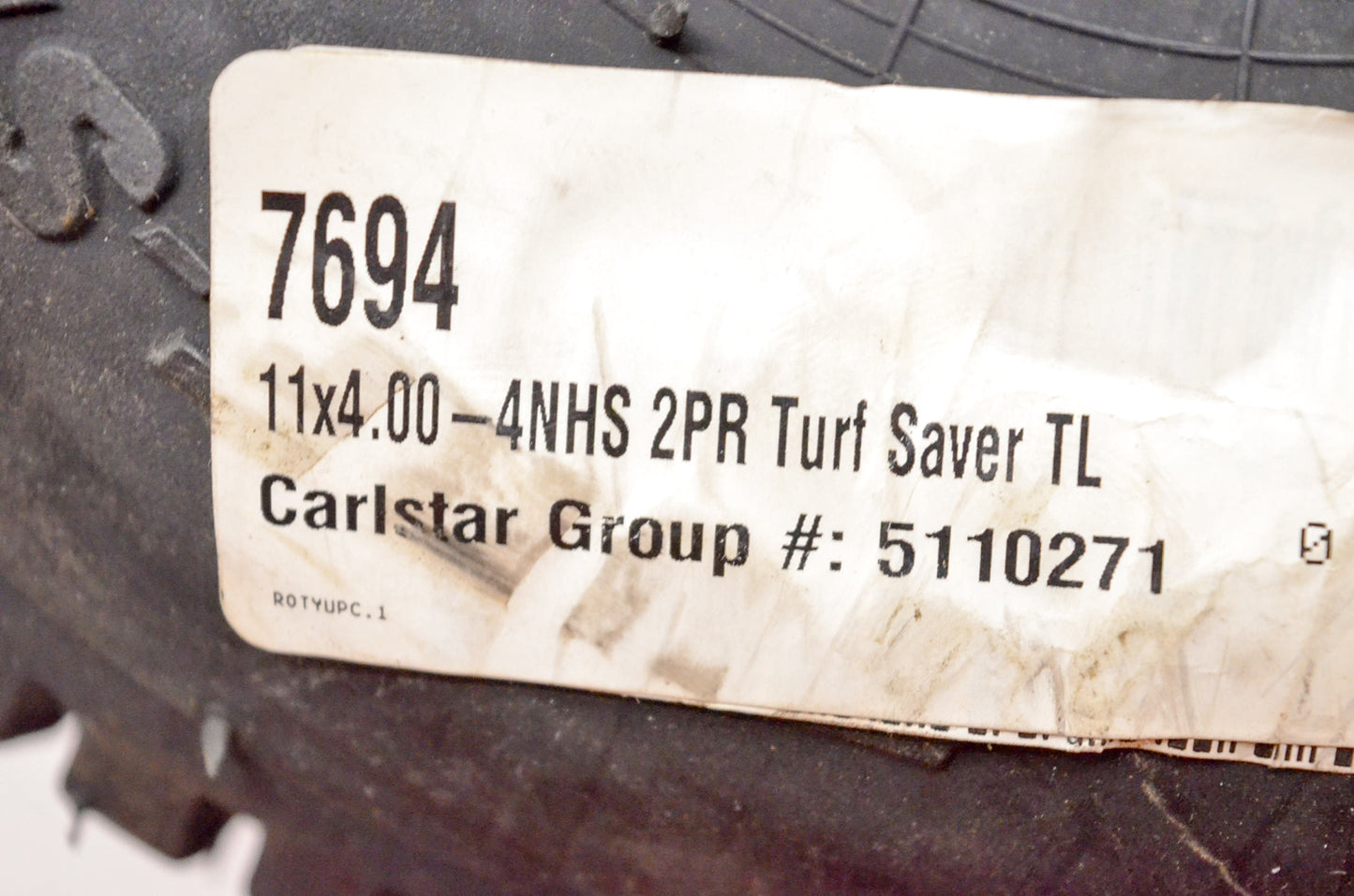 Carlisle 5110271 11x4.00-4 Turf Saver Lawn Tire NOS