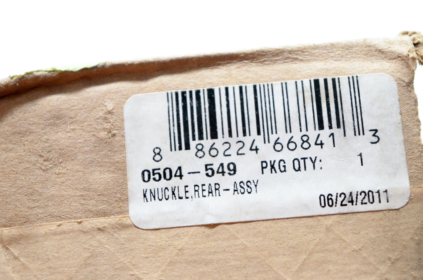 Arctic Cat 0504-549 LH Rear Knuckle Assembly NOS