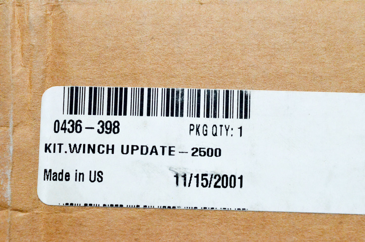 OEM Arctic Cat 0436-398 Winch Update Kit NOS