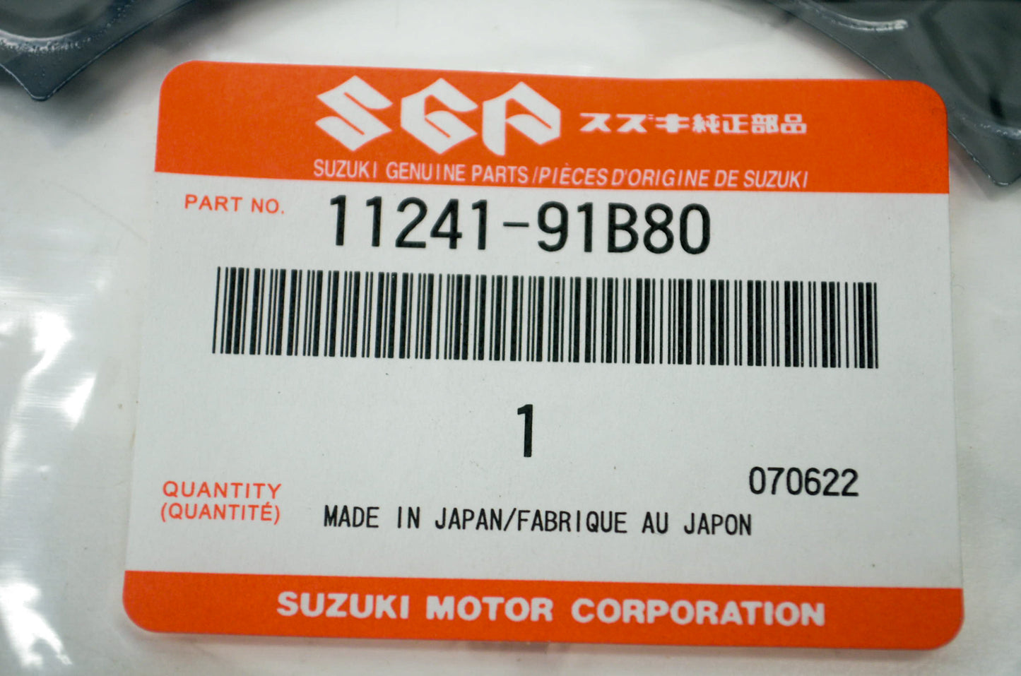 OEM Suzuki 11241-91B80 Cylinder Gasket NOS