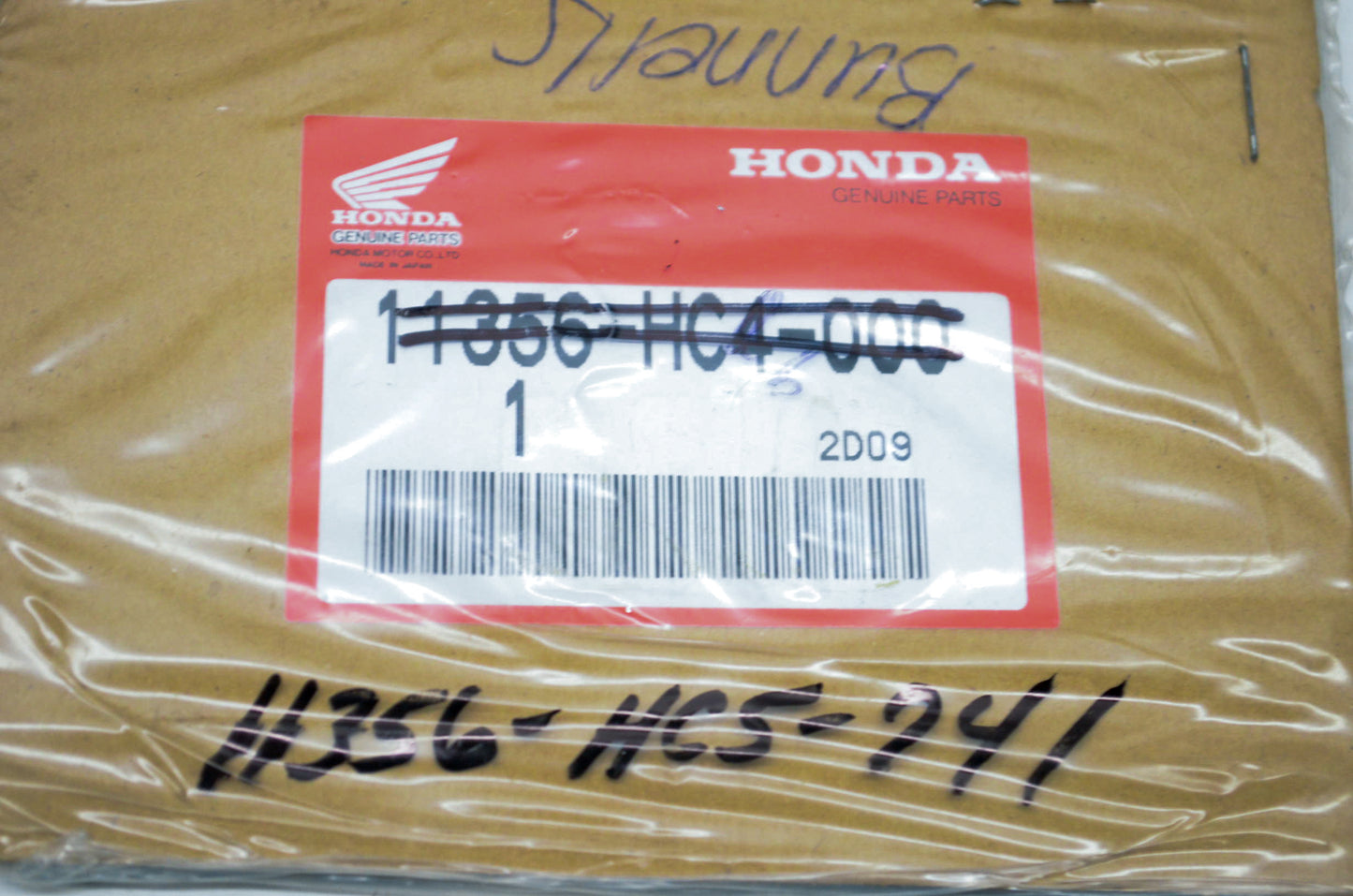 OEM Honda 11356-HC4-000 Starting Gear Cover Gasket NOS