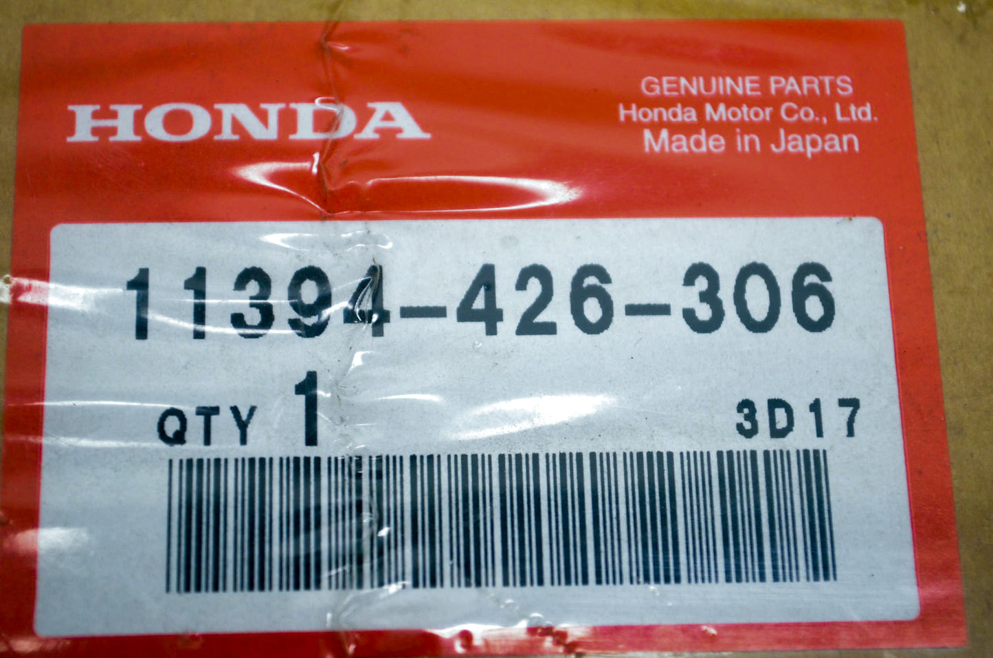 OEM Honda 11394-426-306 Crankcase Cover Gasket NOS