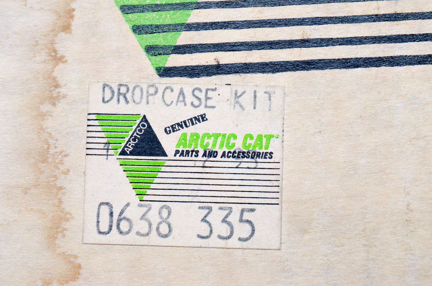 OEM Arctic Cat 0638-335 Dropcase Guard Kit NOS