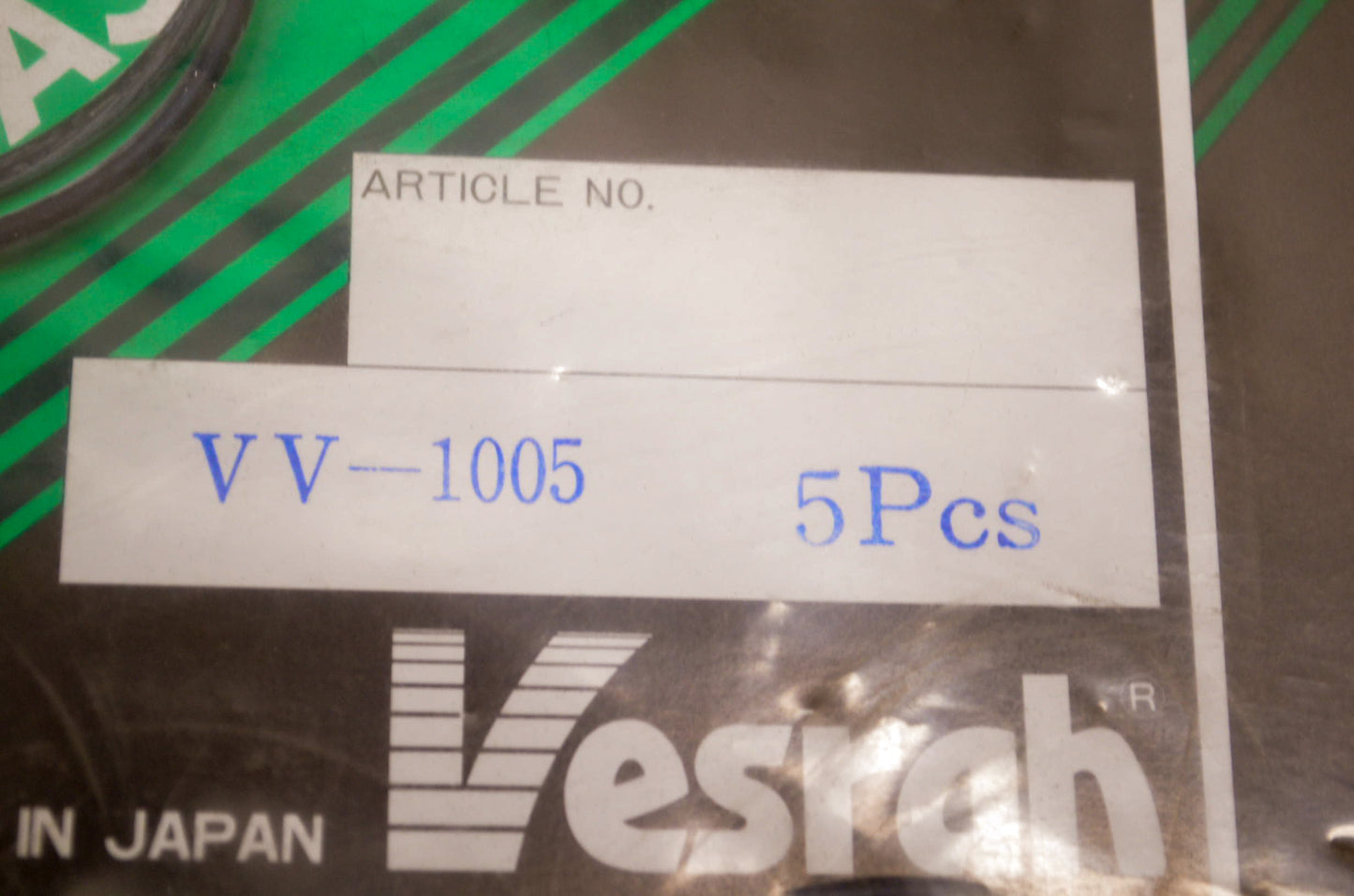 Vesrah VV-1005 Valve Tappet Cover Gasket Kit NOS