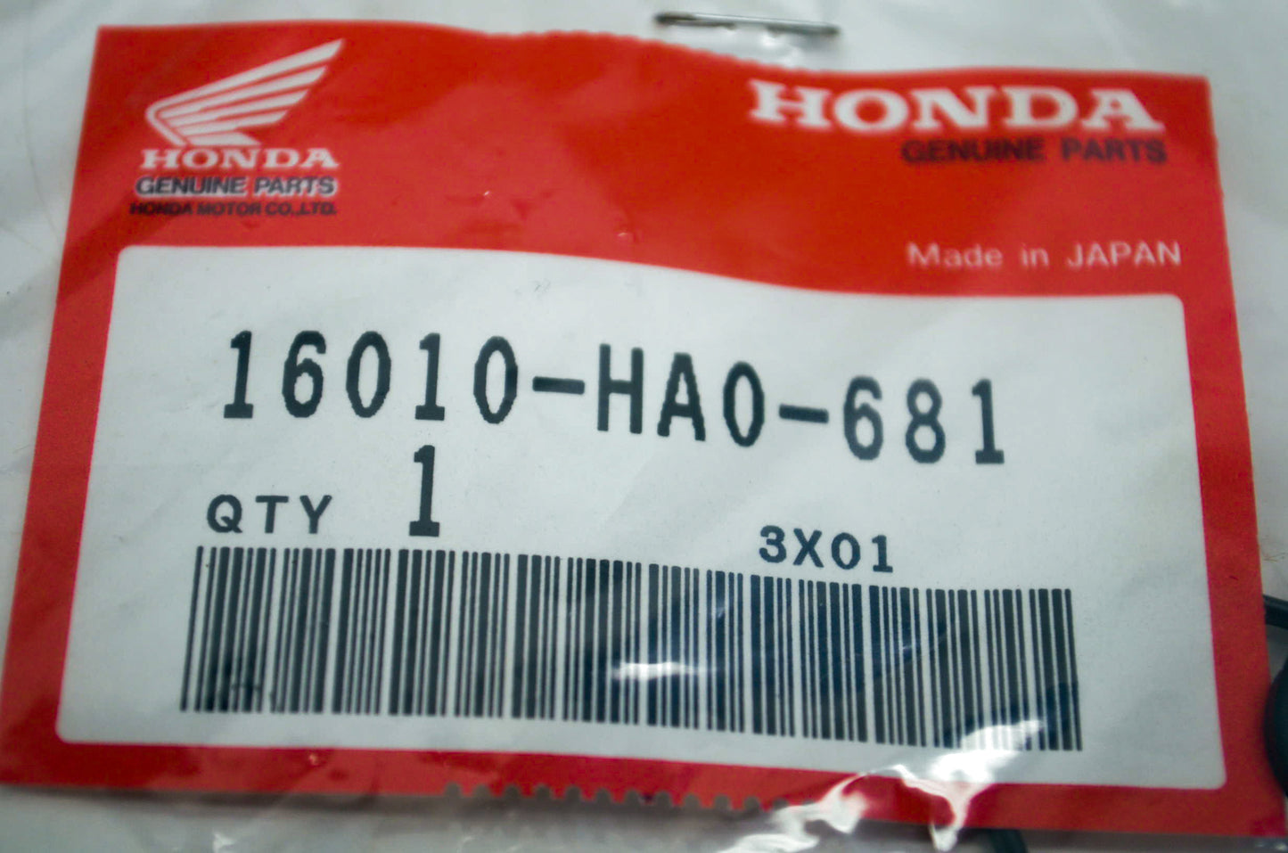 OEM Honda 16010-HA0-681 Carb Gasket Set NOS