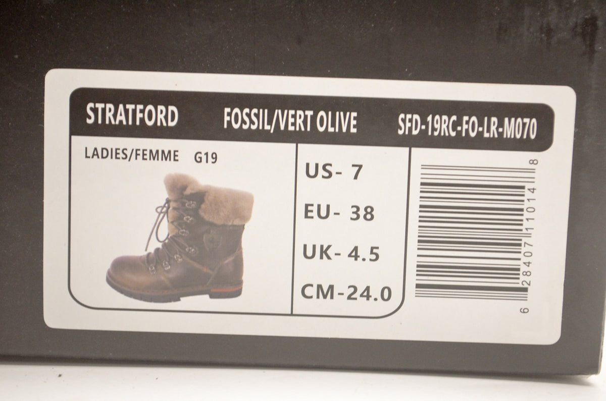 Royal Canadian SFD-19RC-FO-LR-M070 Women's Boots Size 7