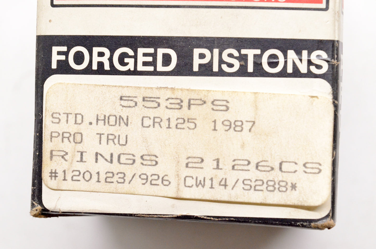 Wiseco 553PS, 2126CS STD Forged Piston Kit NOS