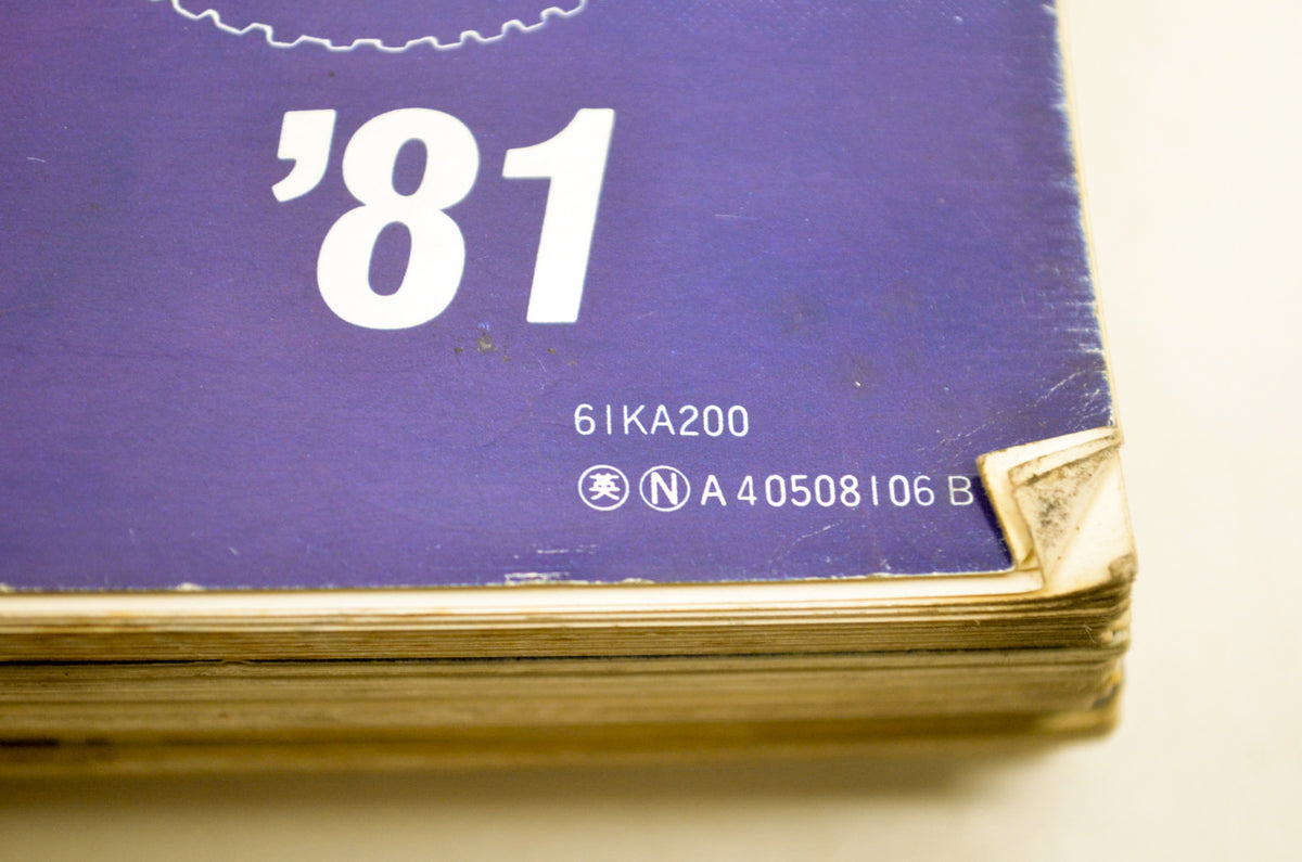 OEM Honda 61KA200 Service Manual