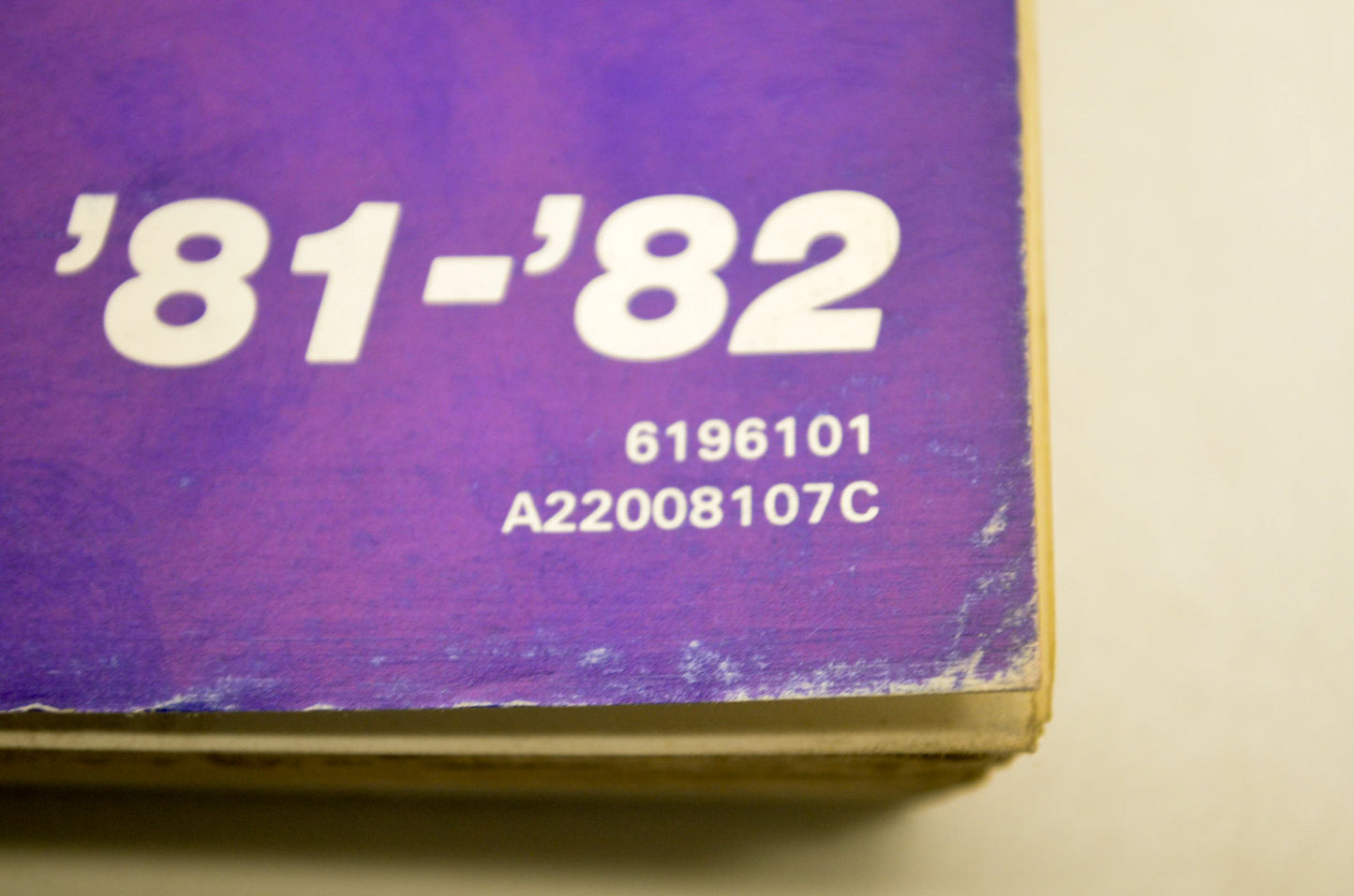 OEM Honda 6196101 Service Manual