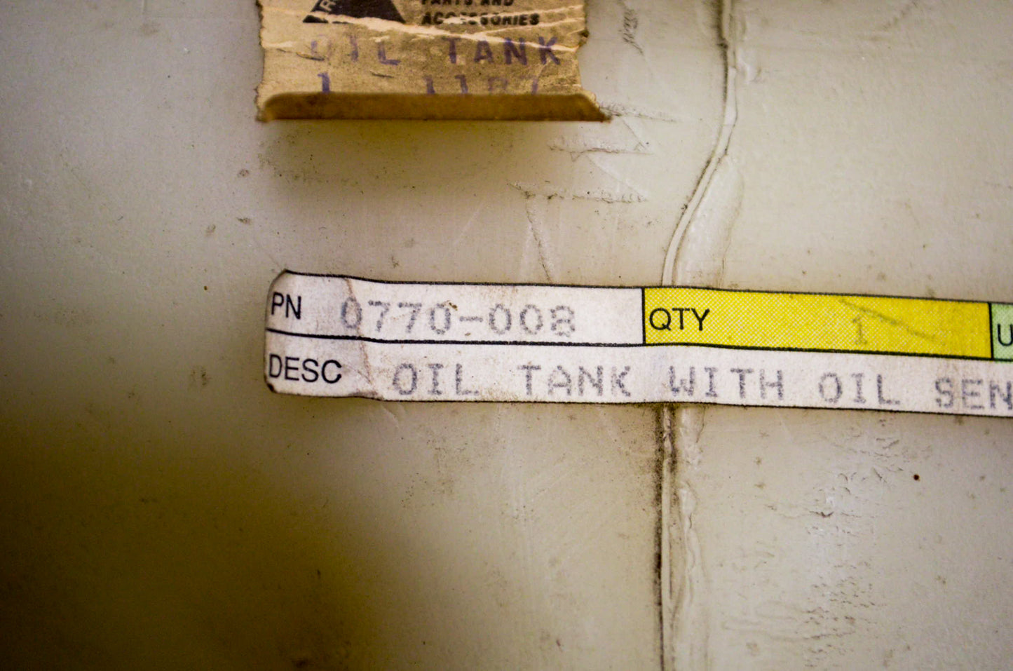 OEM Arctic Cat 0770-008 Oil Tank NOS