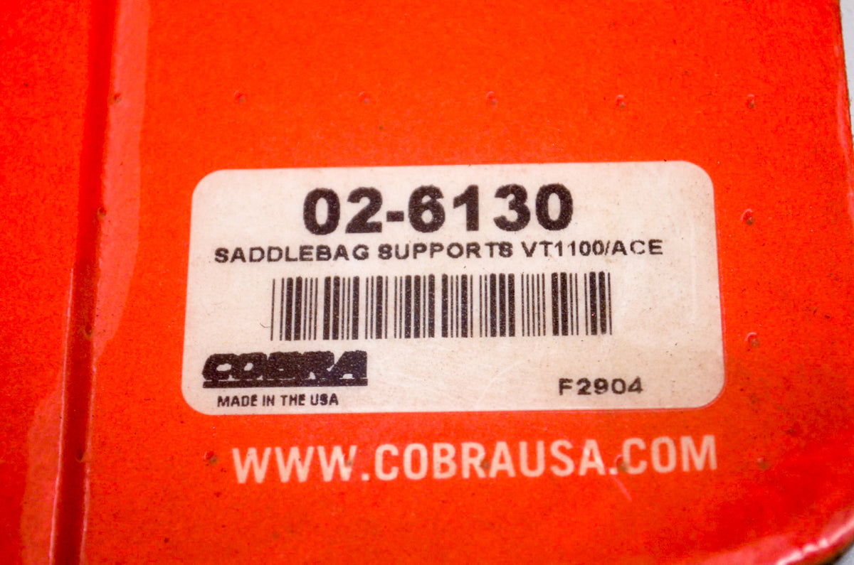Cobra 02-6130 Saddlebag Support Brackets NOS