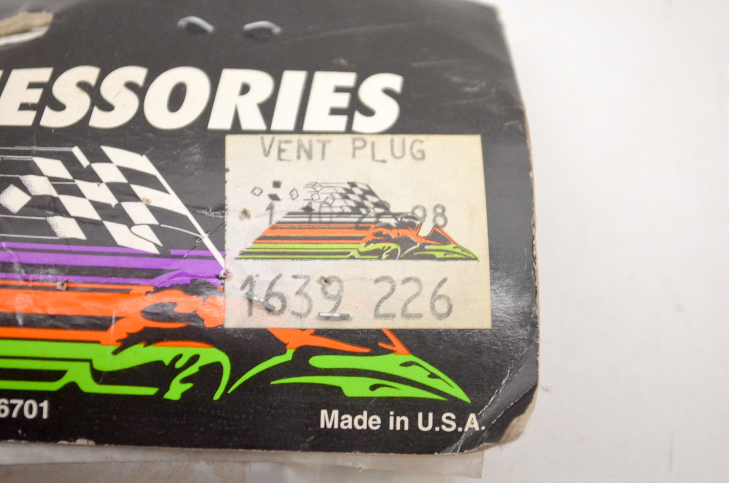 OEM Arctic Cat 1639-226 Vent Plug NOS