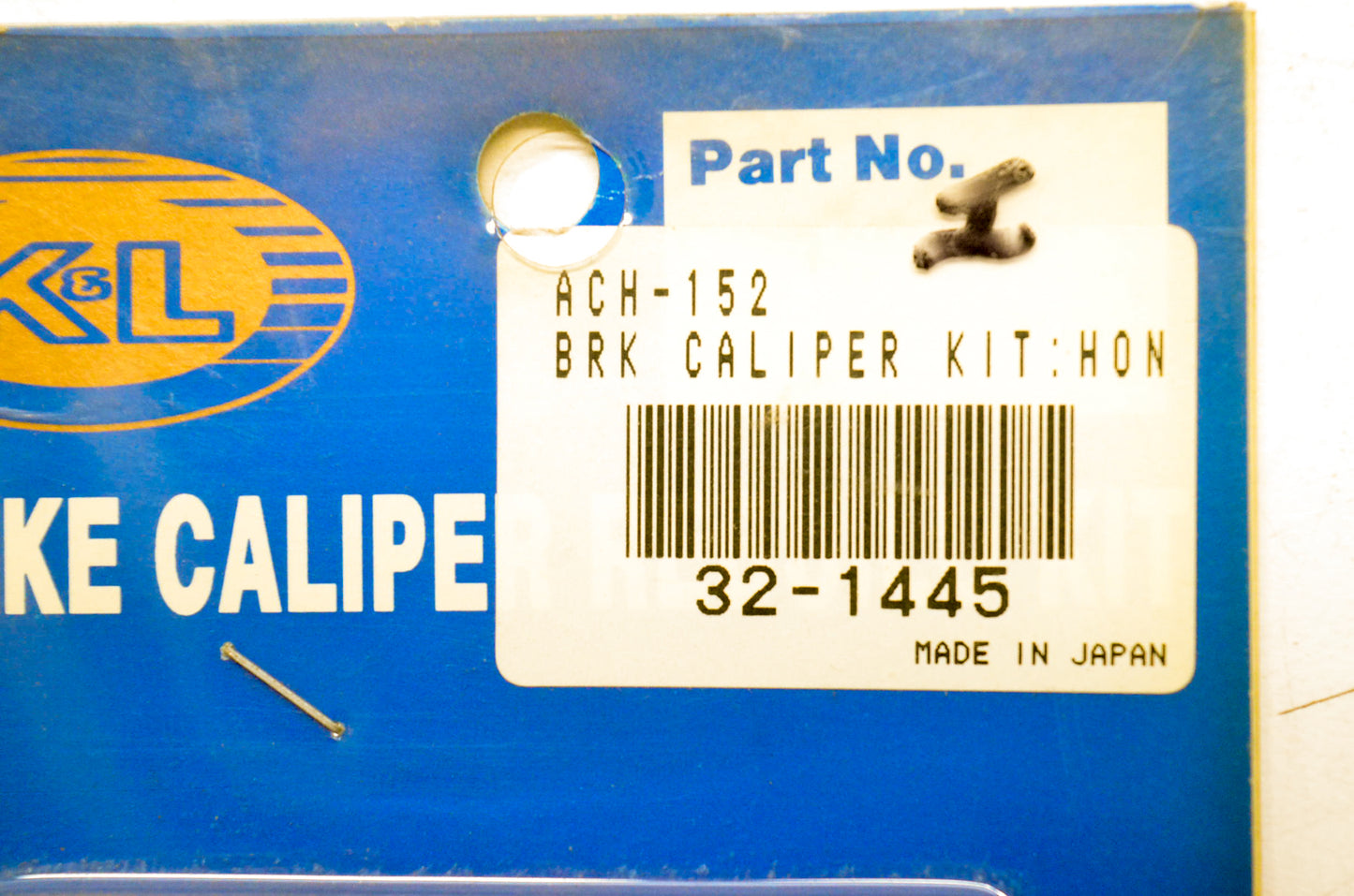 K&L 32-1445 Honda Brake Caliper Kit NOS