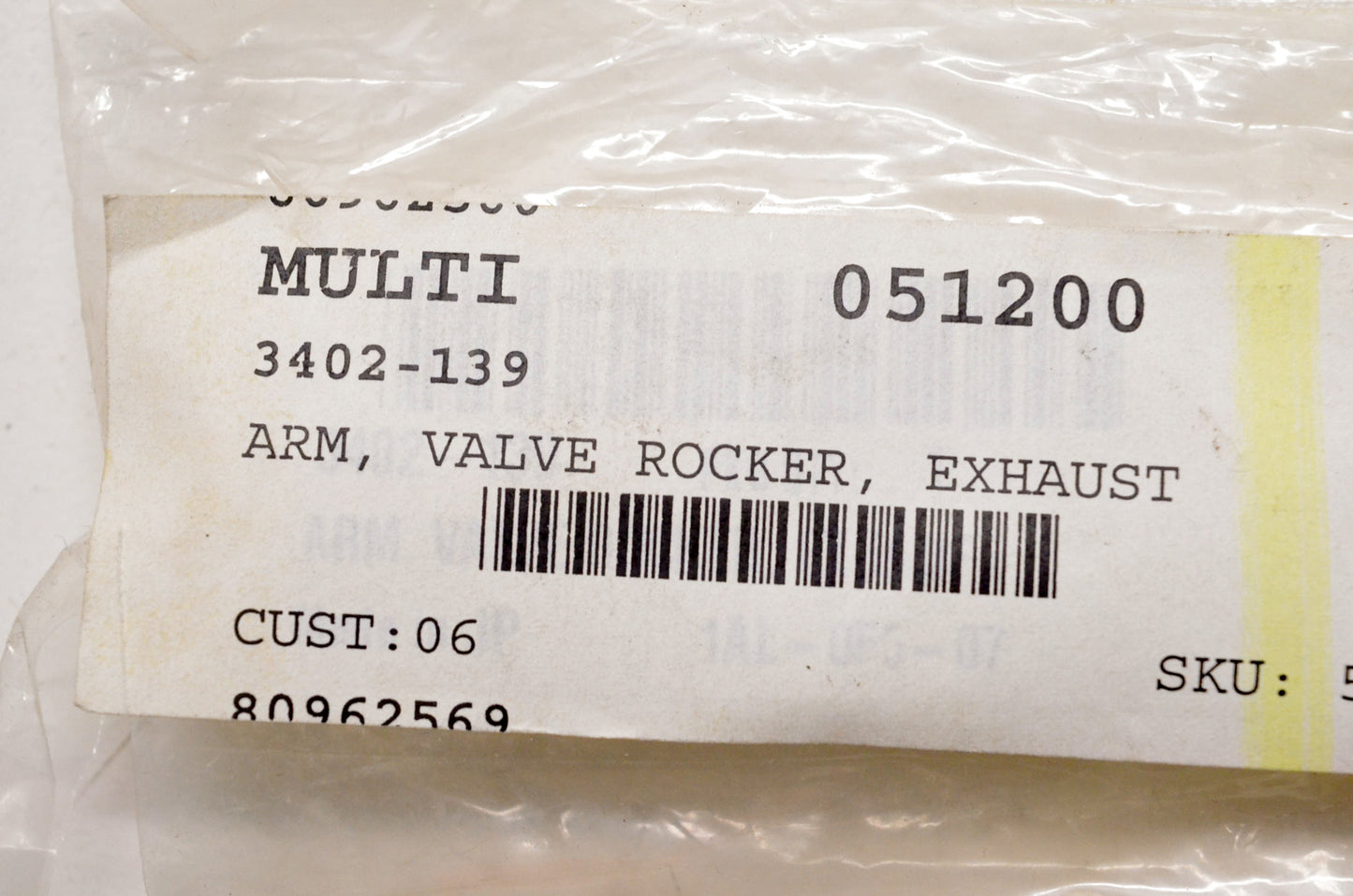 Arctic Cat 3402-139 Exhaust Valve Rocker Arm NOS