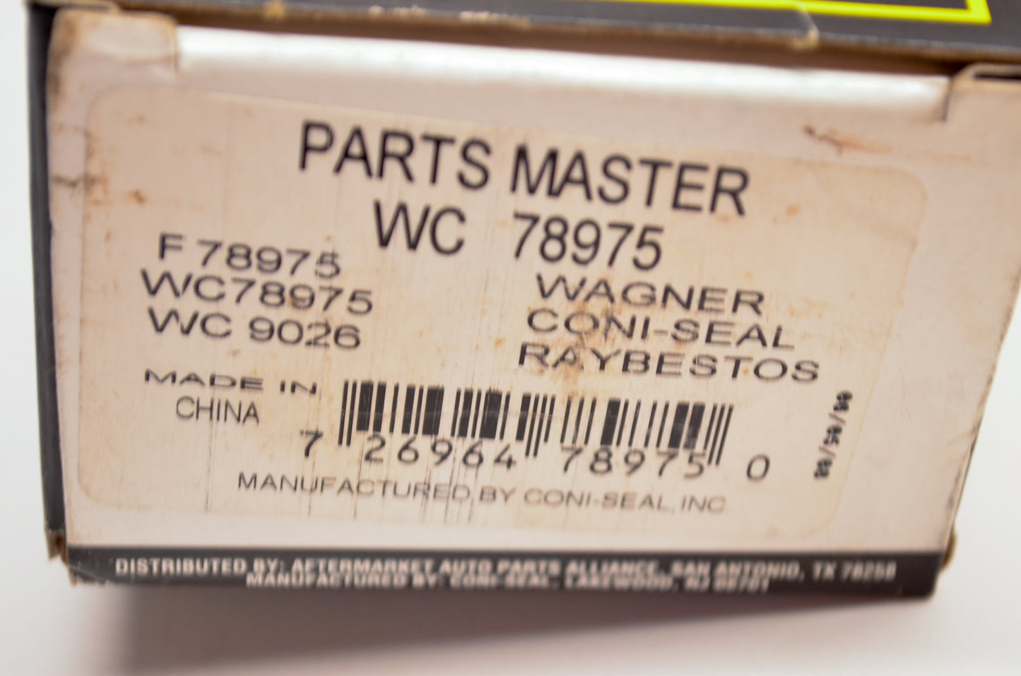 Parts Master Wc-78975 Wheel Brake Cylinder Nos