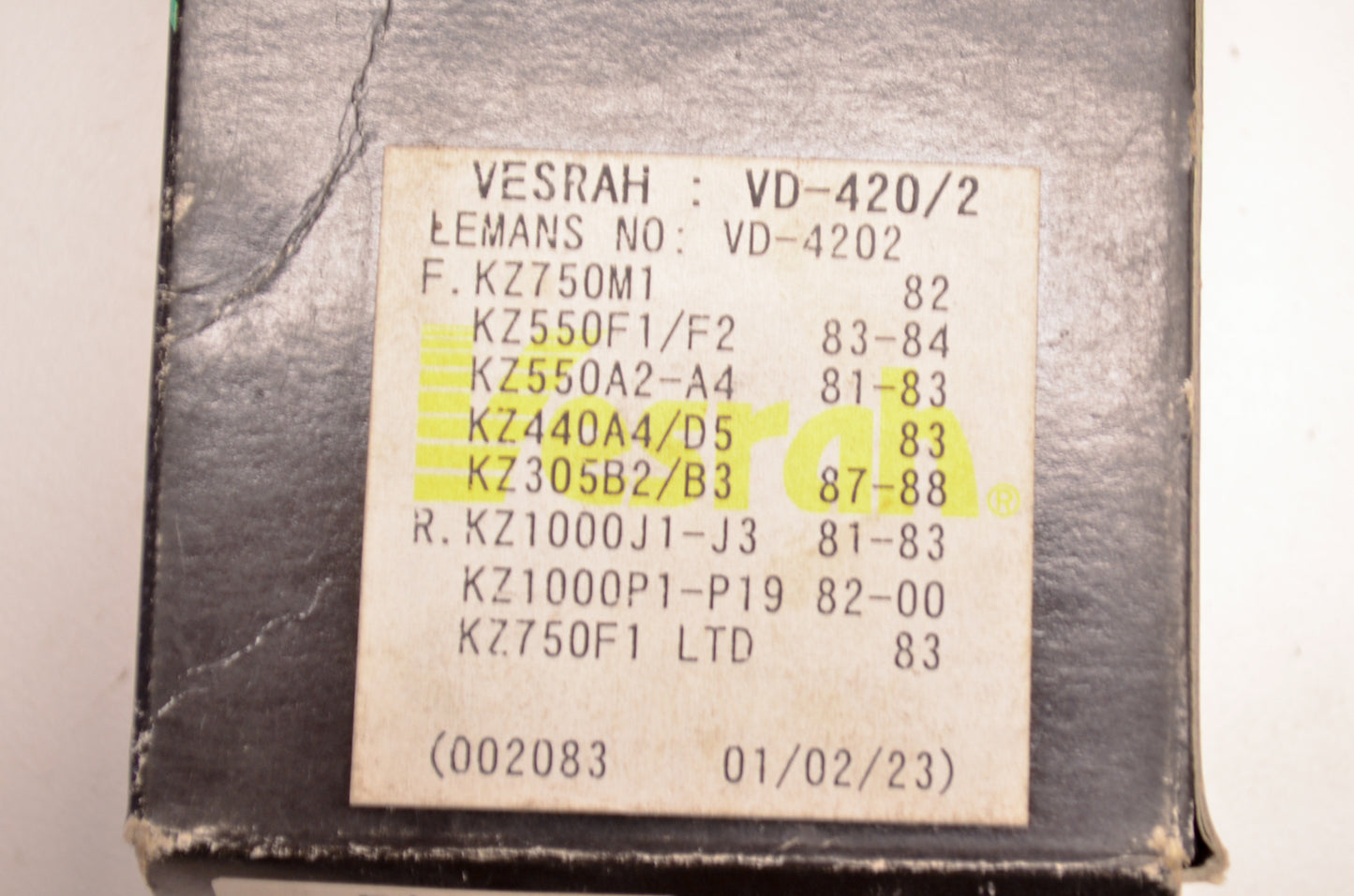 Vesrah VD-420/2 Brake Pad Kit NOS